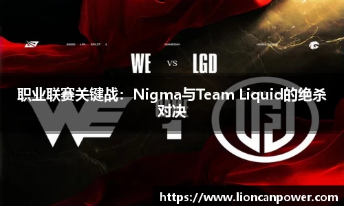 职业联赛关键战：Nigma与Team Liquid的绝杀对决